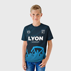 Футболка детская Lyon Legendary Форма фанатов, цвет: 3D-принт — фото 2