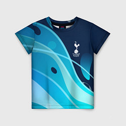 Футболка детская Tottenham hotspur Абстракция, цвет: 3D-принт