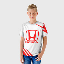 Футболка детская Honda - sport, цвет: 3D-принт — фото 2