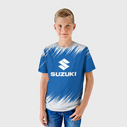 Футболка детская Suzuki - sport, цвет: 3D-принт — фото 2