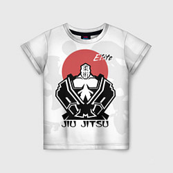 Футболка детская Jiu Jitsu red sunJiu Jitsu red sun, цвет: 3D-принт