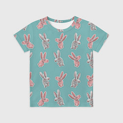 Футболка детская Кролли, цвет: 3D-принт
