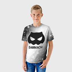Футболка детская DanMachi glitch на светлом фоне, цвет: 3D-принт — фото 2