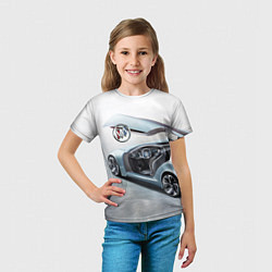 Футболка детская Buick Riviera Concept, цвет: 3D-принт — фото 2