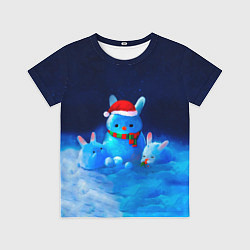 Футболка детская Северный кролик, цвет: 3D-принт