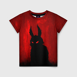 Футболка детская Evil Rabbit, цвет: 3D-принт