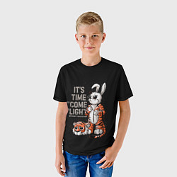 Футболка детская Ils time to come to light 2023, цвет: 3D-принт — фото 2