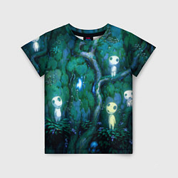 Футболка детская Kodama tree, цвет: 3D-принт