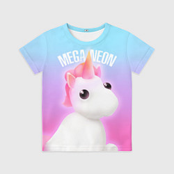 Футболка детская Adopt Me Roblox Единорог, цвет: 3D-принт