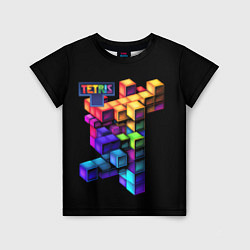 Детская футболка Tetris game