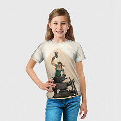 Футболка детская Fable II Кувалда, цвет: 3D-принт — фото 2