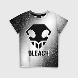 Детская футболка Bleach glitch на светлом фоне