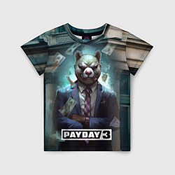 Футболка детская Payday 3 bear, цвет: 3D-принт