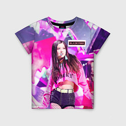 Футболка детская Rose Blackpink, цвет: 3D-принт