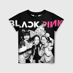 Футболка детская Blackpink funny girls, цвет: 3D-принт