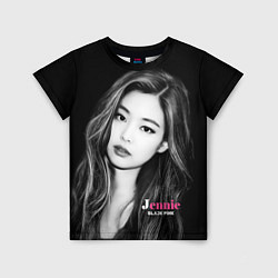 Футболка детская Jennie Kim Blackpink, цвет: 3D-принт