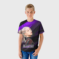 Футболка детская Blackpink solo, цвет: 3D-принт — фото 2