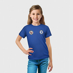 Футболка детская Челси Дидье Дрогба, цвет: 3D-принт — фото 2