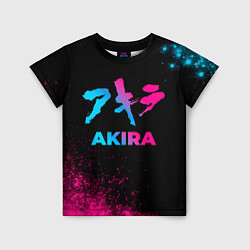 Футболка детская Akira - neon gradient, цвет: 3D-принт