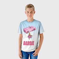 Футболка детская Барби на дороге, цвет: 3D-принт — фото 2