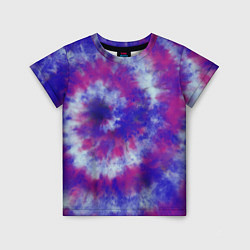 Детская футболка Tie-Dye дизайн