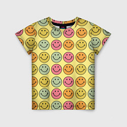 Футболка детская Smiley, цвет: 3D-принт