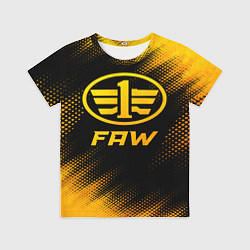 Футболка детская FAW - gold gradient, цвет: 3D-принт