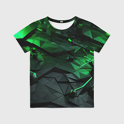 Детская футболка Мир абстрактной зелени
