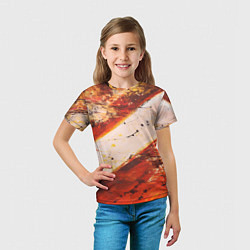 Футболка детская Горная порода, цвет: 3D-принт — фото 2