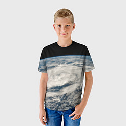 Футболка детская Шторм в Аравийском море, цвет: 3D-принт — фото 2