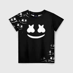 Футболка детская Marshmello black collection, цвет: 3D-принт