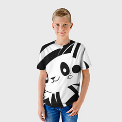 Футболка детская Серия милый анимэ монстрик, цвет: 3D-принт — фото 2