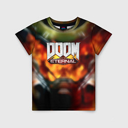 Футболка детская Doom eternal games, цвет: 3D-принт