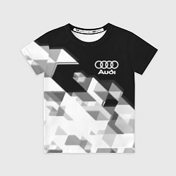 Футболка детская AUDI geometry sport, цвет: 3D-принт