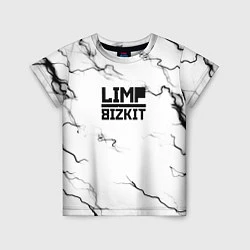 Футболка детская Limp bizkit storm black, цвет: 3D-принт