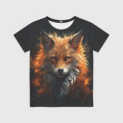 Футболка детская Красавец лис, цвет: 3D-принт