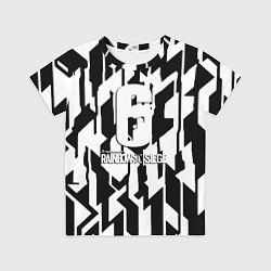 Футболка детская Rainbow six siege geometry, цвет: 3D-принт