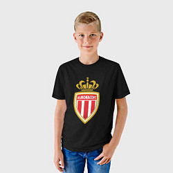 Футболка детская Monaco fc, цвет: 3D-принт — фото 2