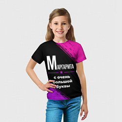 Футболка детская Маргарита: с очень большой буквы, цвет: 3D-принт — фото 2