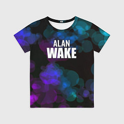 Футболка детская Alan wake текстура, цвет: 3D-принт