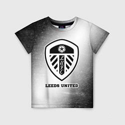 Футболка детская Leeds United sport на светлом фоне, цвет: 3D-принт