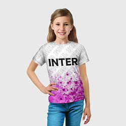 Футболка детская Inter pro football посередине, цвет: 3D-принт — фото 2