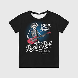 Футболка детская Rock and roll - punk, цвет: 3D-принт
