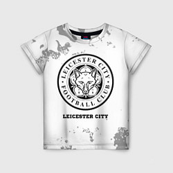 Детская футболка Leicester City sport на светлом фоне