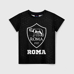 Футболка детская Roma sport на темном фоне, цвет: 3D-принт