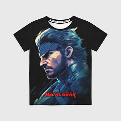 Футболка детская Веном Снейк Metal gear game, цвет: 3D-принт