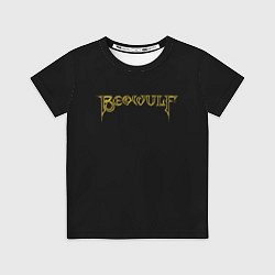 Футболка детская Beowulf logo, цвет: 3D-принт