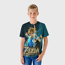 Футболка детская Zelda - Link, цвет: 3D-принт — фото 2
