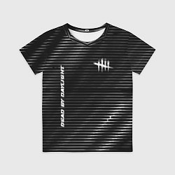 Футболка детская Dead by Daylight metal game lines, цвет: 3D-принт