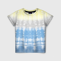 Футболка детская Color stripes: tie-dye, цвет: 3D-принт